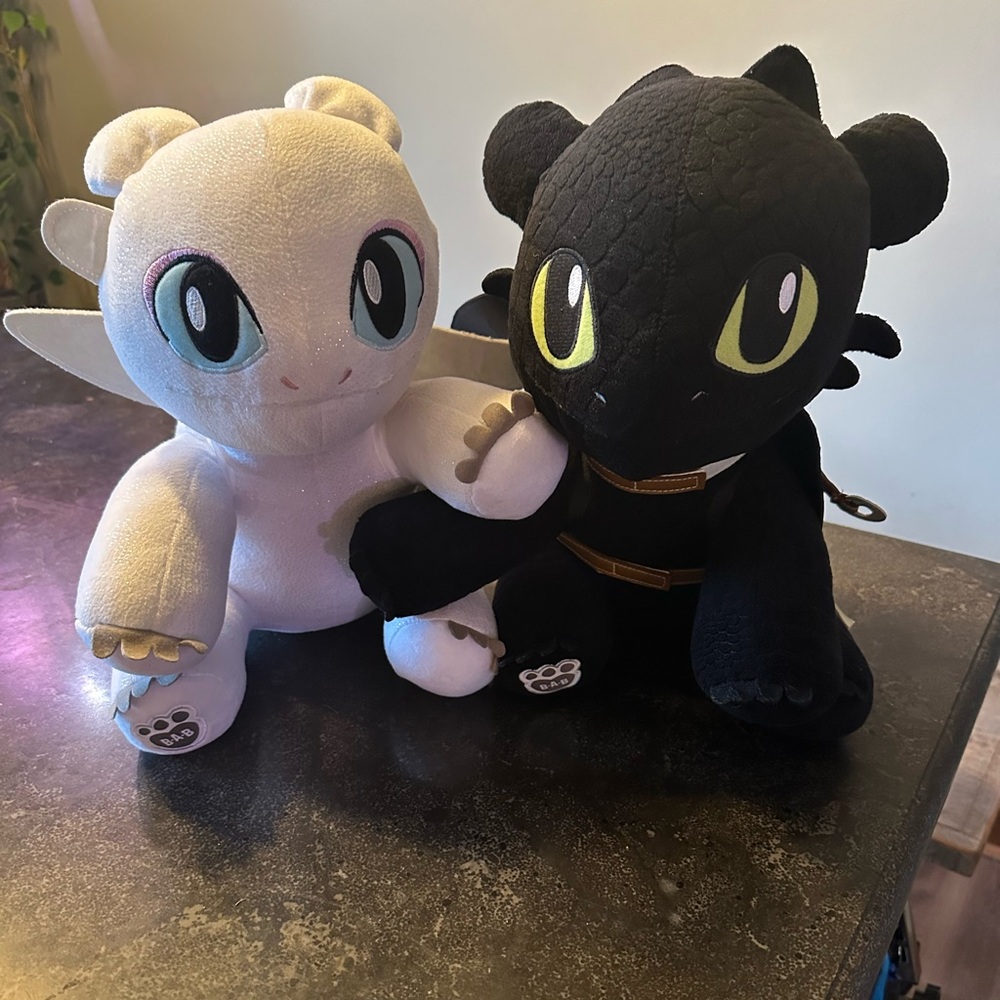 Build A Bear How to train your dragon set